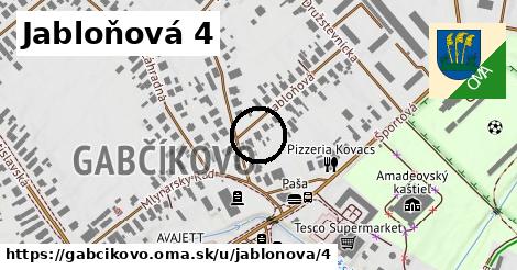 Jabloňová 4, Gabčíkovo