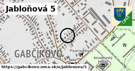 Jabloňová 5, Gabčíkovo