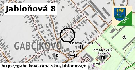 Jabloňová 8, Gabčíkovo