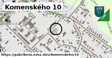 Komenského 10, Gabčíkovo