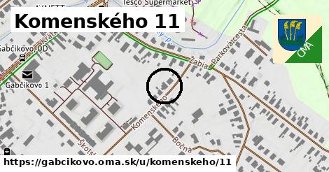 Komenského 11, Gabčíkovo