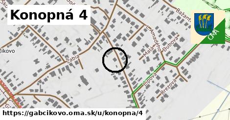 Konopná 4, Gabčíkovo