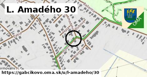 L. Amadého 30, Gabčíkovo