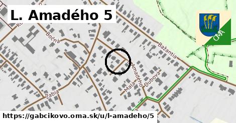 L. Amadého 5, Gabčíkovo