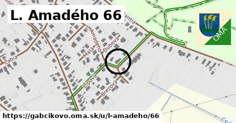L. Amadého 66, Gabčíkovo