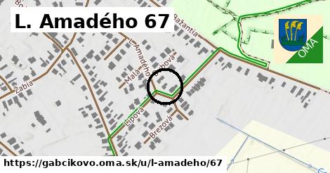 L. Amadého 67, Gabčíkovo