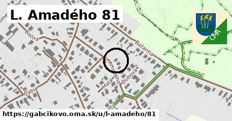 L. Amadého 81, Gabčíkovo