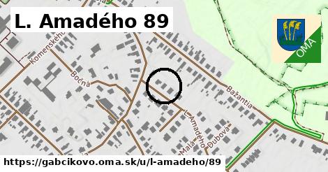 L. Amadého 89, Gabčíkovo