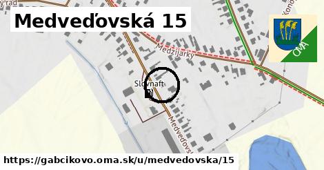 Medveďovská 15, Gabčíkovo