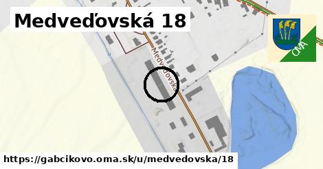 Medveďovská 18, Gabčíkovo