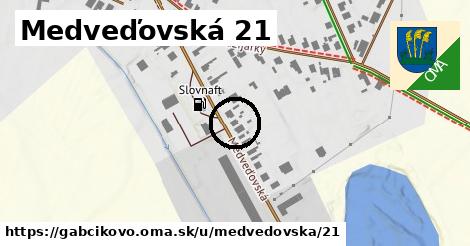 Medveďovská 21, Gabčíkovo