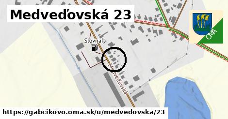 Medveďovská 23, Gabčíkovo