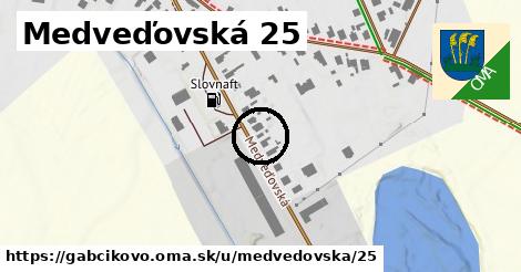 Medveďovská 25, Gabčíkovo