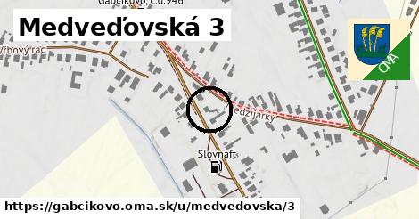 Medveďovská 3, Gabčíkovo