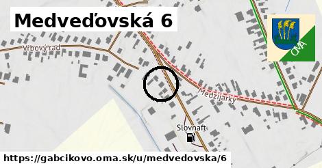 Medveďovská 6, Gabčíkovo