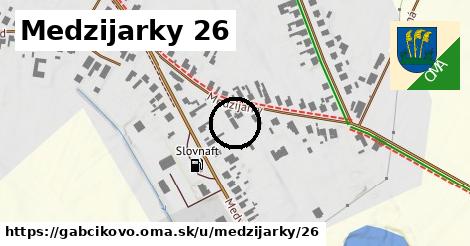 Medzijarky 26, Gabčíkovo