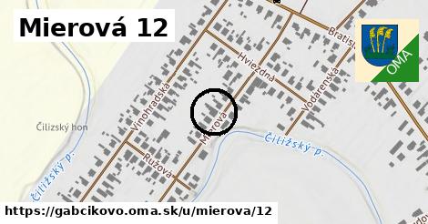 Mierová 12, Gabčíkovo