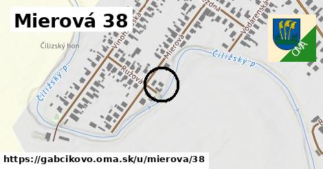 Mierová 38, Gabčíkovo