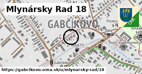 Mlynársky Rad 18, Gabčíkovo