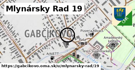 Mlynársky Rad 19, Gabčíkovo