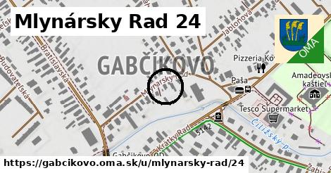 Mlynársky Rad 24, Gabčíkovo