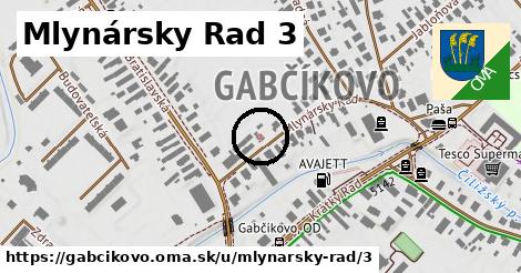 Mlynársky Rad 3, Gabčíkovo