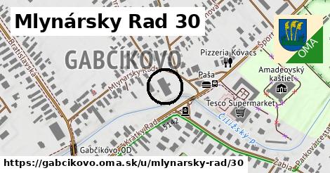 Mlynársky Rad 30, Gabčíkovo