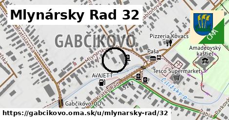 Mlynársky Rad 32, Gabčíkovo