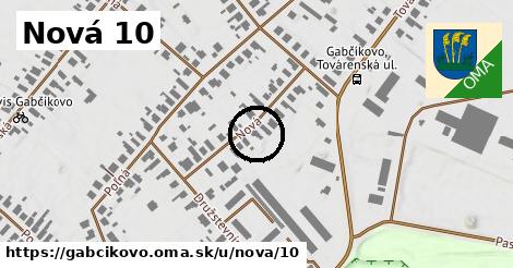 Nová 10, Gabčíkovo