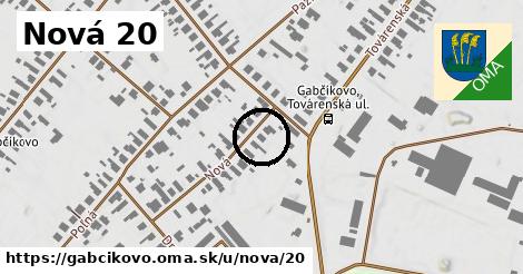 Nová 20, Gabčíkovo