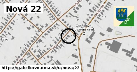 Nová 22, Gabčíkovo