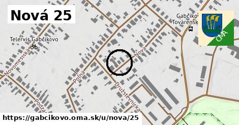 Nová 25, Gabčíkovo