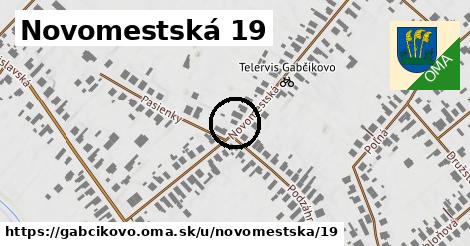 Novomestská 19, Gabčíkovo