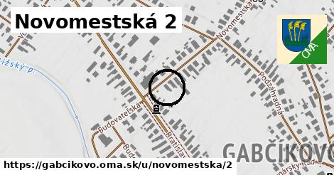 Novomestská 2, Gabčíkovo