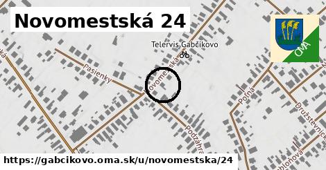 Novomestská 24, Gabčíkovo