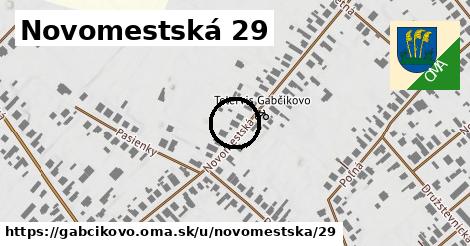 Novomestská 29, Gabčíkovo