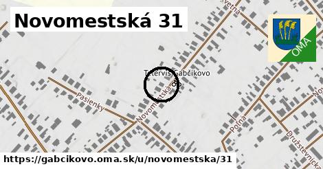 Novomestská 31, Gabčíkovo