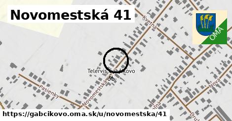 Novomestská 41, Gabčíkovo