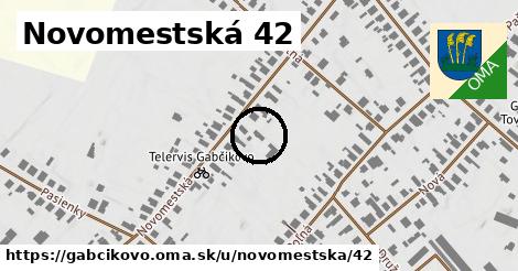 Novomestská 42, Gabčíkovo