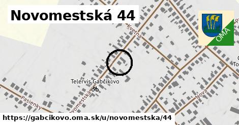 Novomestská 44, Gabčíkovo