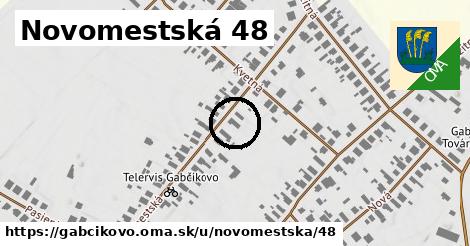 Novomestská 48, Gabčíkovo