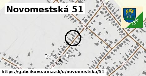 Novomestská 51, Gabčíkovo