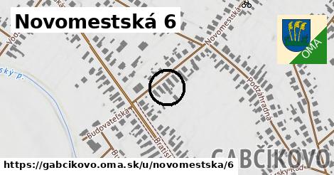 Novomestská 6, Gabčíkovo