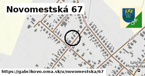 Novomestská 67, Gabčíkovo