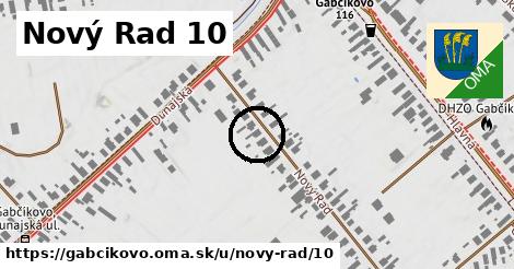 Nový Rad 10, Gabčíkovo