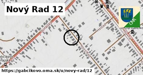 Nový Rad 12, Gabčíkovo