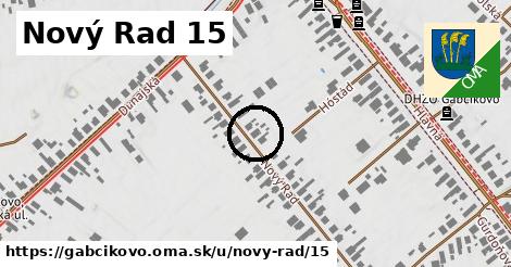 Nový Rad 15, Gabčíkovo