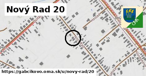 Nový Rad 20, Gabčíkovo