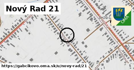 Nový Rad 21, Gabčíkovo