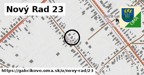 Nový Rad 23, Gabčíkovo